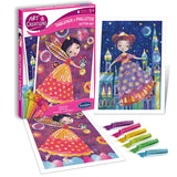 Art et créations - Tableaux à pailleter - Princesses