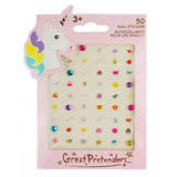 Autocollants pour les ongles - licorne