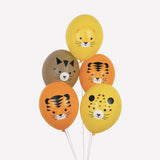 Lot de 5 ballons - Félins