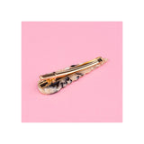 Barrette Coquillage long