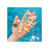 Barrette Coquillage long