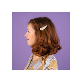 Barrette Coquillage long