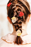 Barrettes citron