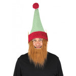 Bonnet lutin avec barbe