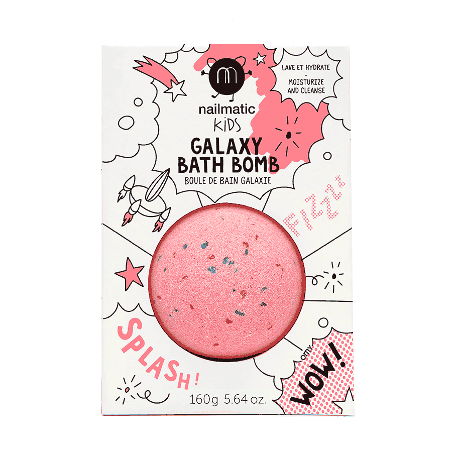 Boule de bain pour enfant apaisante Galaxy - Nailmatic