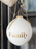 Boule Happy Family - Blanc Pantone