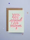 Carte Special and Unique