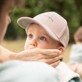 Casquette velours Phénomène rose