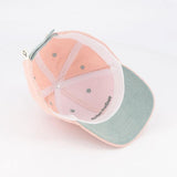 Casquette velours Phénomène rose