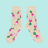 Chaussettes à paillettes Radis