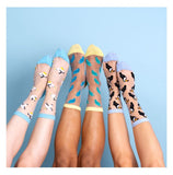 Chaussettes transparentes Mouettes