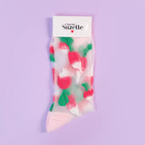 Chaussettes transparentes Radis