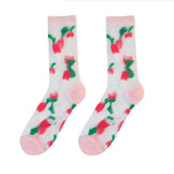 Chaussettes transparentes Radis