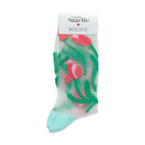 Chaussettes transparentes Tulipes