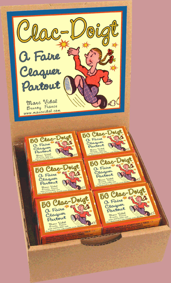 Clac-doigts (50 pétards) - Farces gadgets