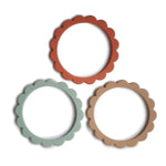 Bracelet de dentition - Flower silicone bracelet