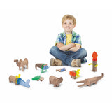 Coffret Fauna en bois magnétique - 22 pièces