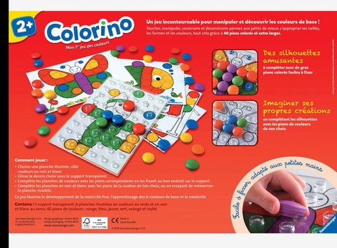 Colorino - La petite imagerie, Premiers apprentissages