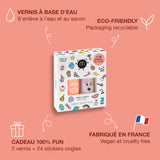 CRAC - Vernis + stickers pour ongles