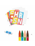 Coloriages pour les petits - Un monde à créer, lettres