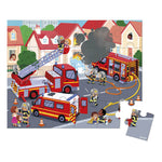 Puzzle 24 pièces - Pompiers