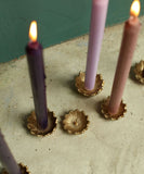 Set de 2 bougeoirs - fleur de lotus - Leah Lotus Candle Holder