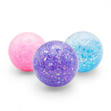 Balle rebondissante à paillettes