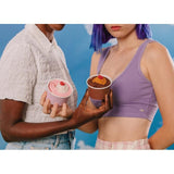 Chaussettes, Cupcake Fraise