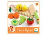 Fruits et légumes à découper Djeco