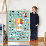 Gadou - Poster à Stickers