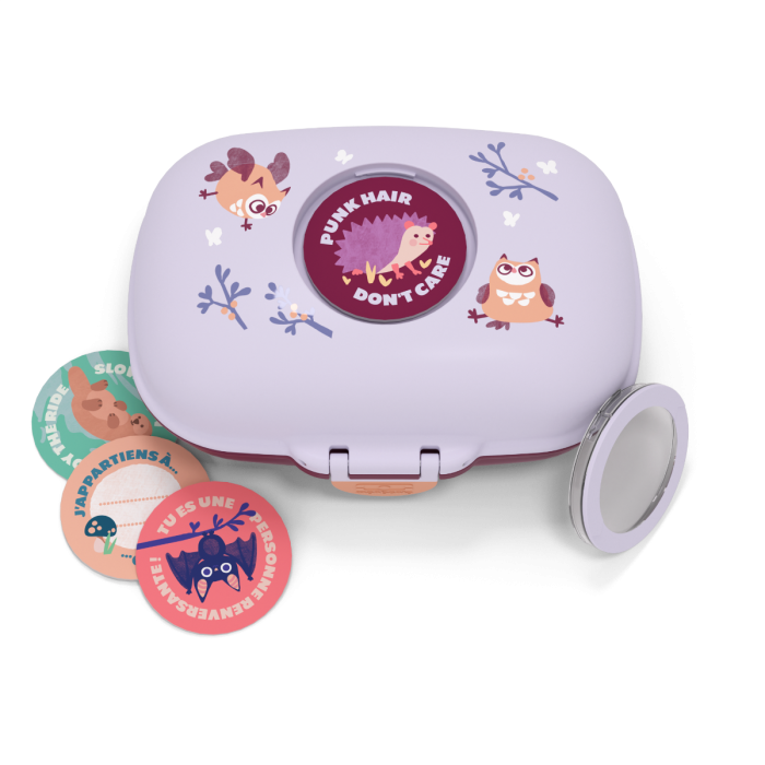 monbento - Boîte à Goûter Enfant MB Gram Raccoon - Snack Box pour Fille et  Garçon - Idéal Pour
