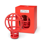 Hochet montgolfière orange en silicone