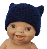 Bonnet chat fait main