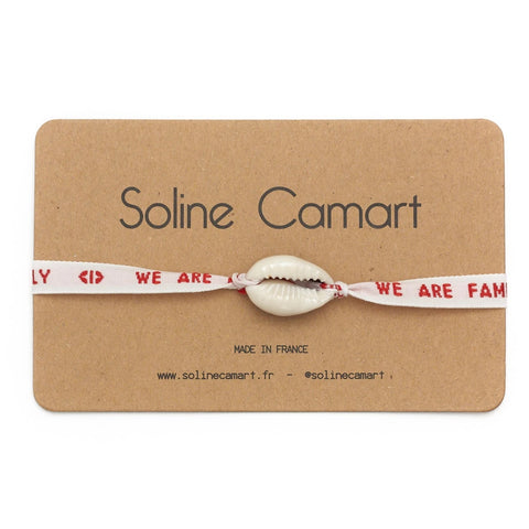 Bracelet Soline Camart - We are family coquillage