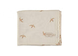 Coffret langes box 2u butterfly swaddles 100x120 pack haiku birds