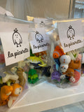 Lot de 12 gommes phosphorescentes puzzle