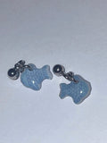 Paire de boucles d’oreille pendantes