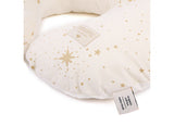 Coussin d’allaitement nursing pillow sunrise 50x60x15 gold bubble/ white
