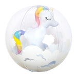 Ballon de plage 3D Beach Ball unicorn