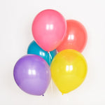 Ballons multicolores 50