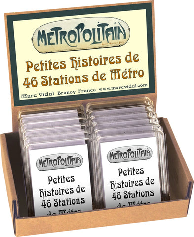 Petites histoires de 46 stations de métro