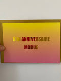 Carte Bon anniversaire Morue