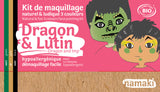 kit 3 couleurs dragons et lutins - maquillage