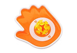 Raquettes et balles ventouse - Gimme 5 catch game néon orange