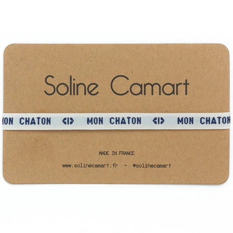 Bracelet Soline Camart - Mon Chaton