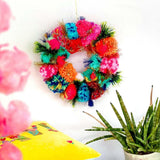 Couronne de pompons - Pompomkranz