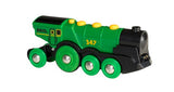 Locomotive Verte Puissante à piles - Brio