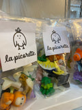 Lot de 12 gommes phosphorescentes puzzle