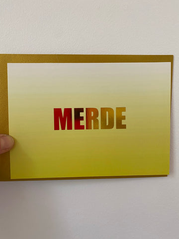 Carte MERDE