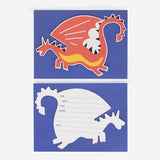 Cartes invitations - Dragons